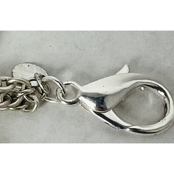 Viva Beads Handmade Silver Chain Beaded Bracelet Blue Red Gren Orange - Picture 4 of 6